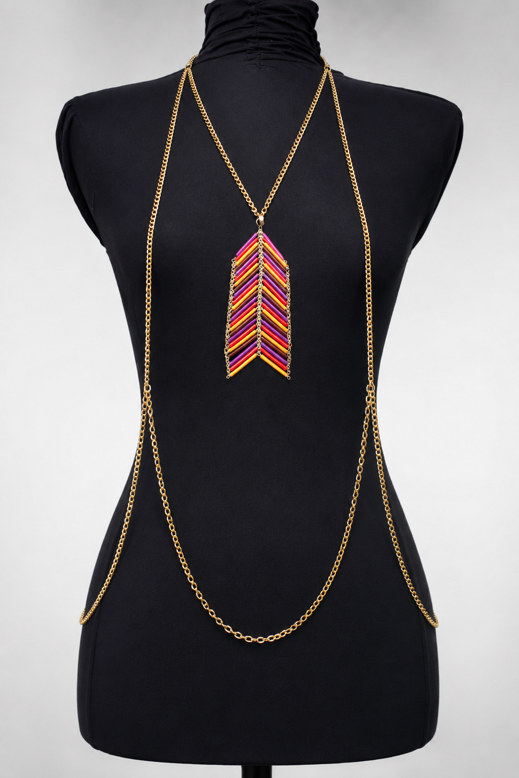 'Nicole' Urban Glam Körperkette