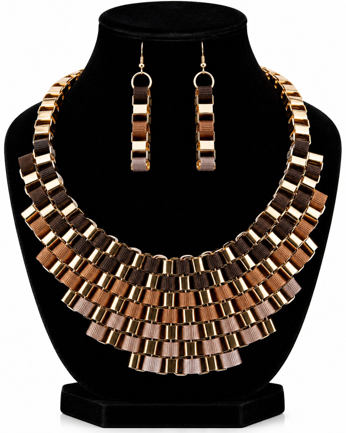Chunky Multicolor Statement Necklace