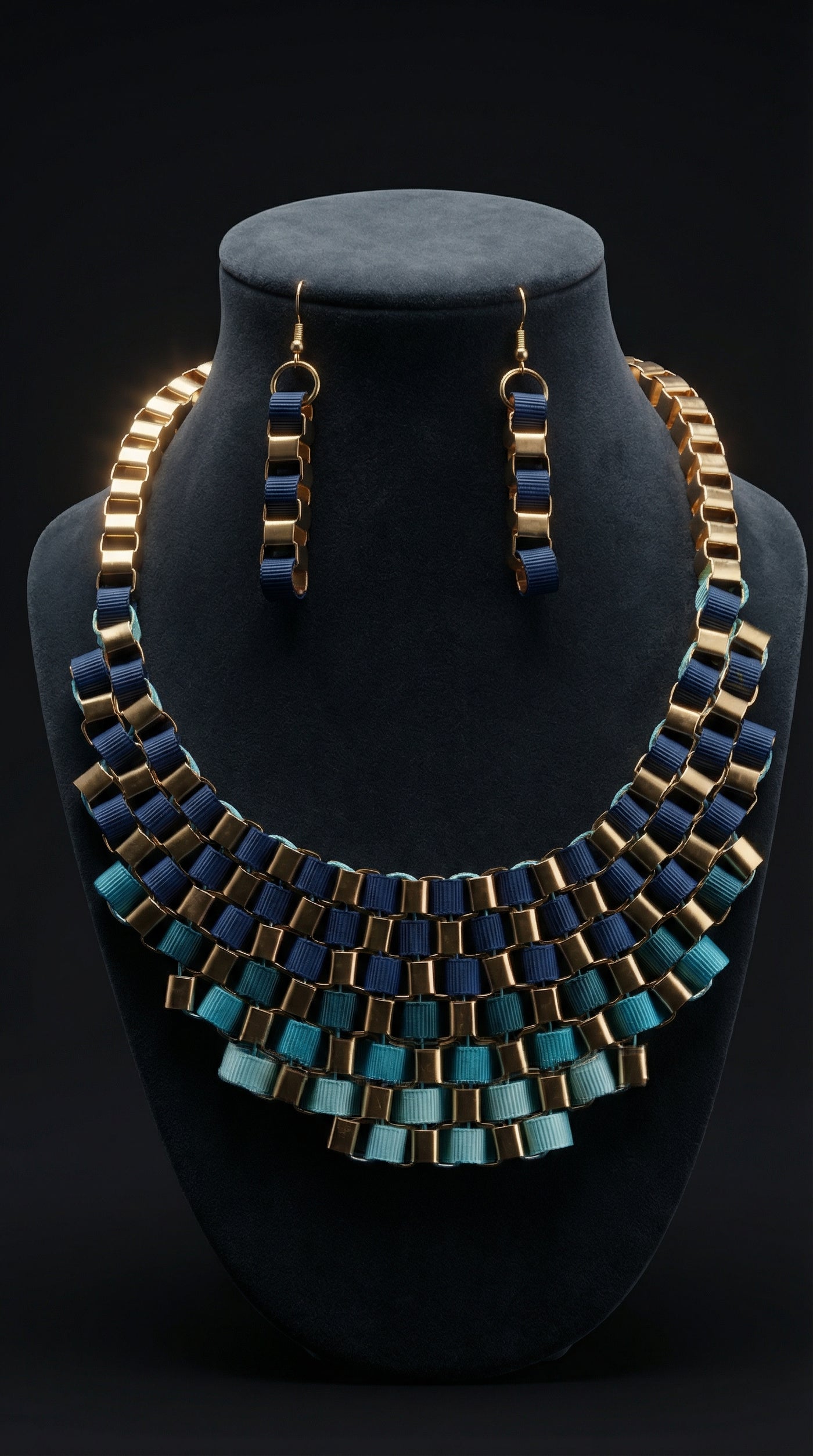Chunky Multicolor Statement Necklace