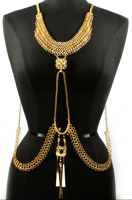'ZITA' ARMOUR BODY CHAIN