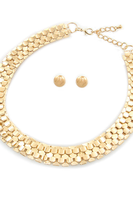 Halsketten- und Ohrring-Set „SINITTA“ URBAN GLAM