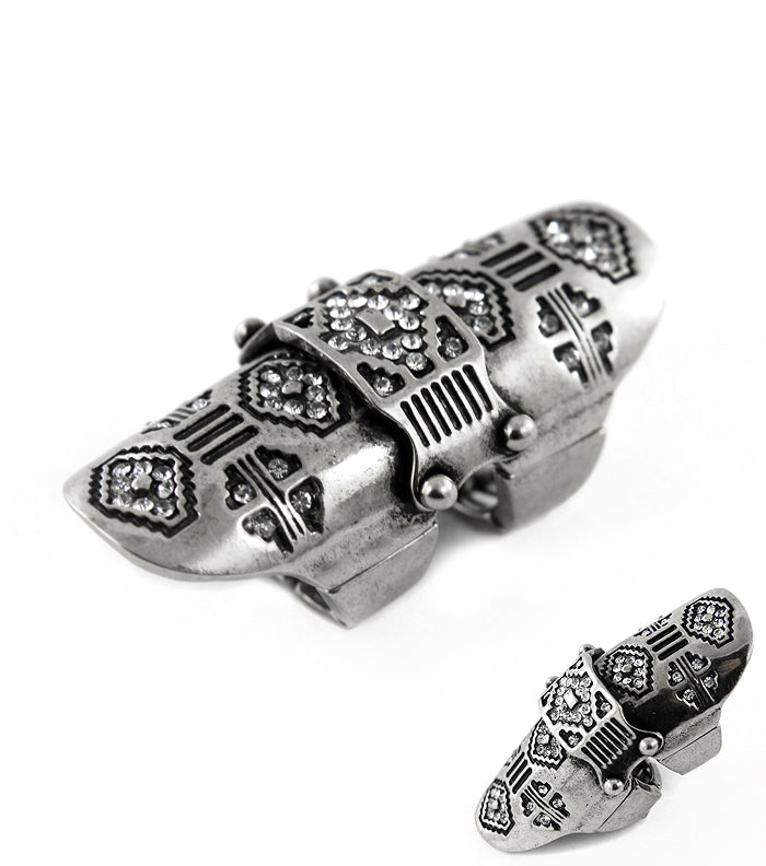 Stretch Join Armor Crystal Ring