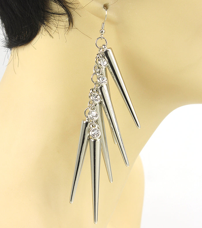 Spike Fish Hook Earring