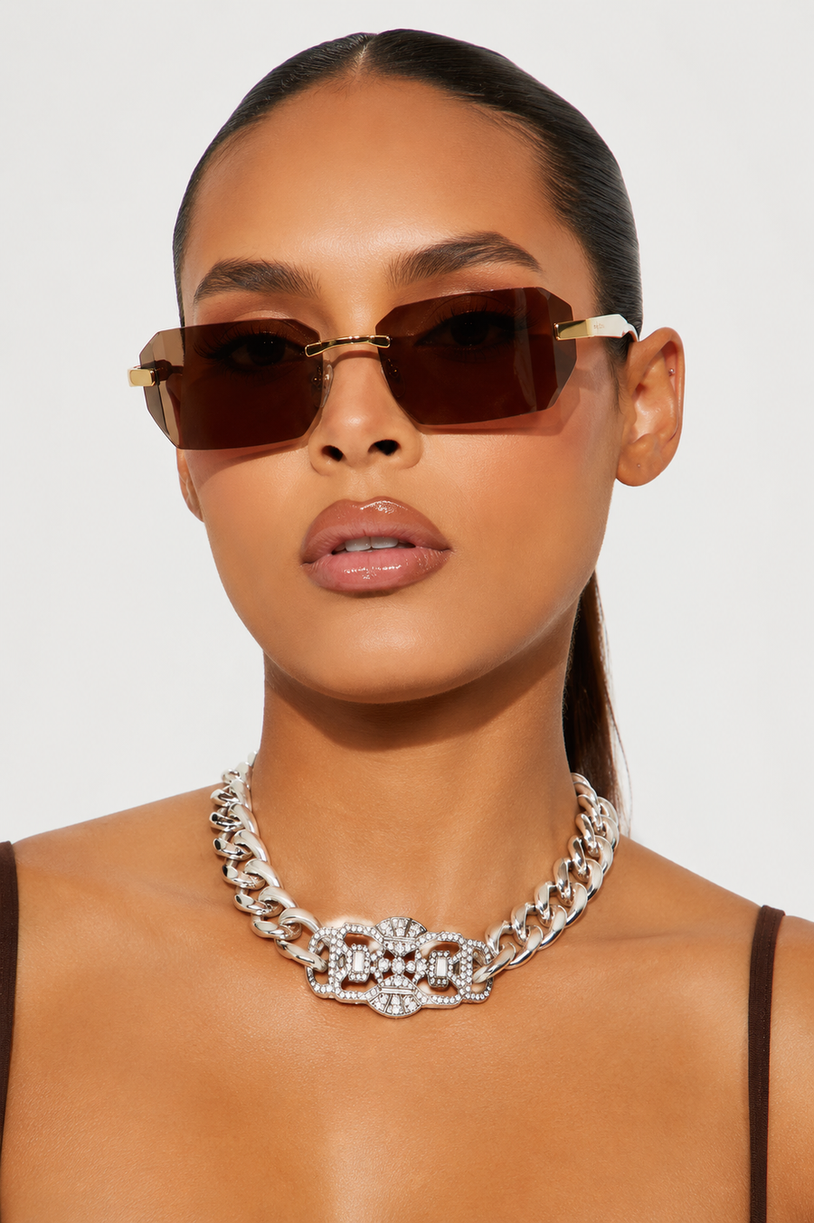 “RIHANNA”  ID CHAIN NECKLACE