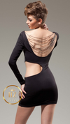 "TULISA" LONG SLEEVE DRESS