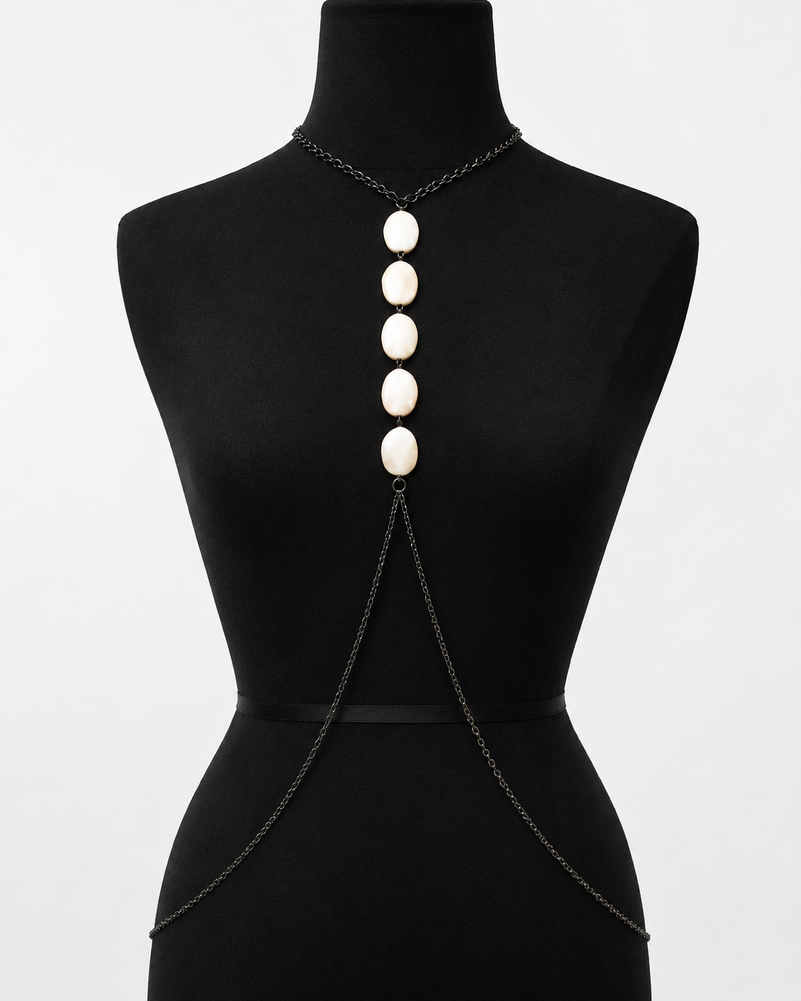 Silver Body Chain