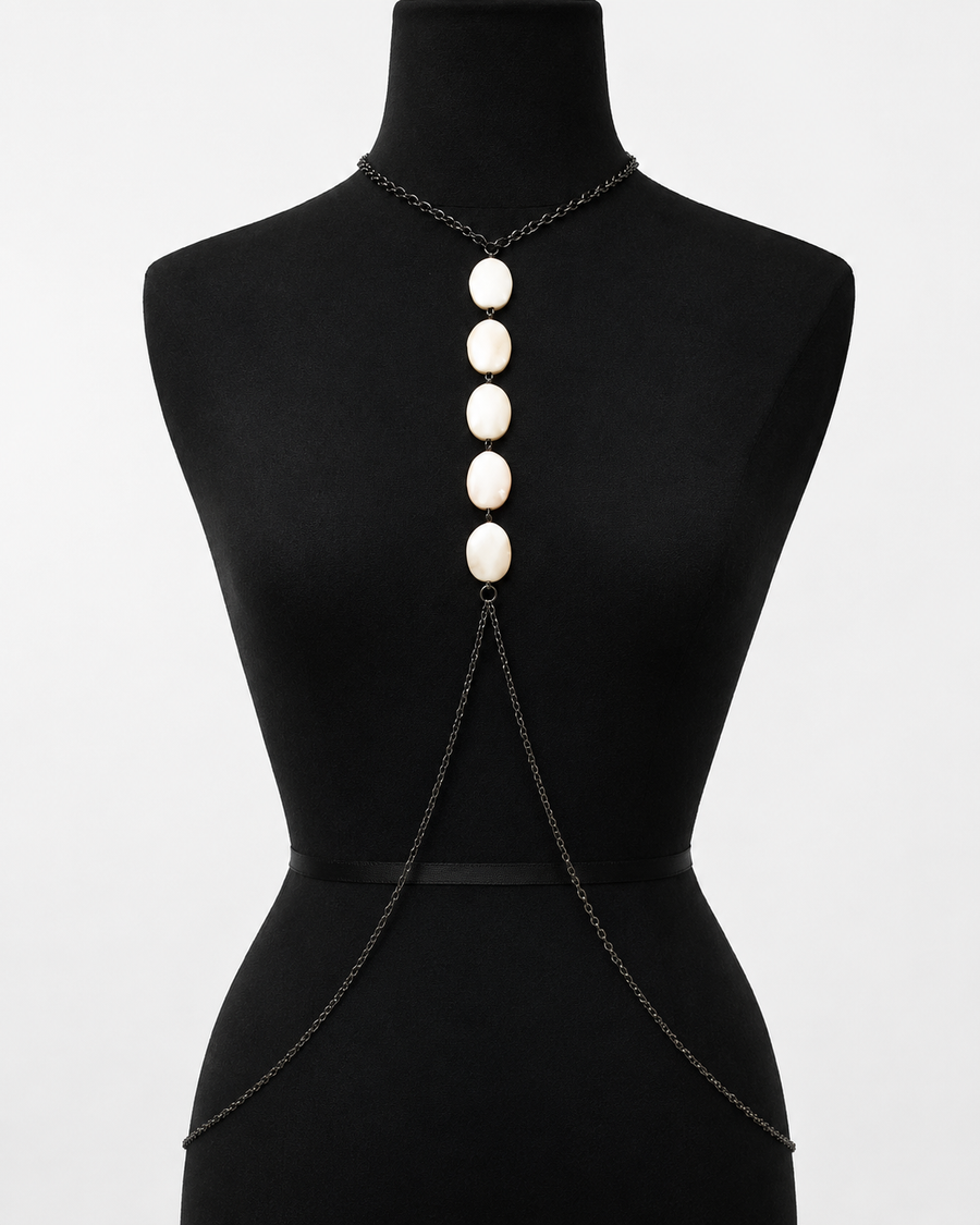Silver Body Chain