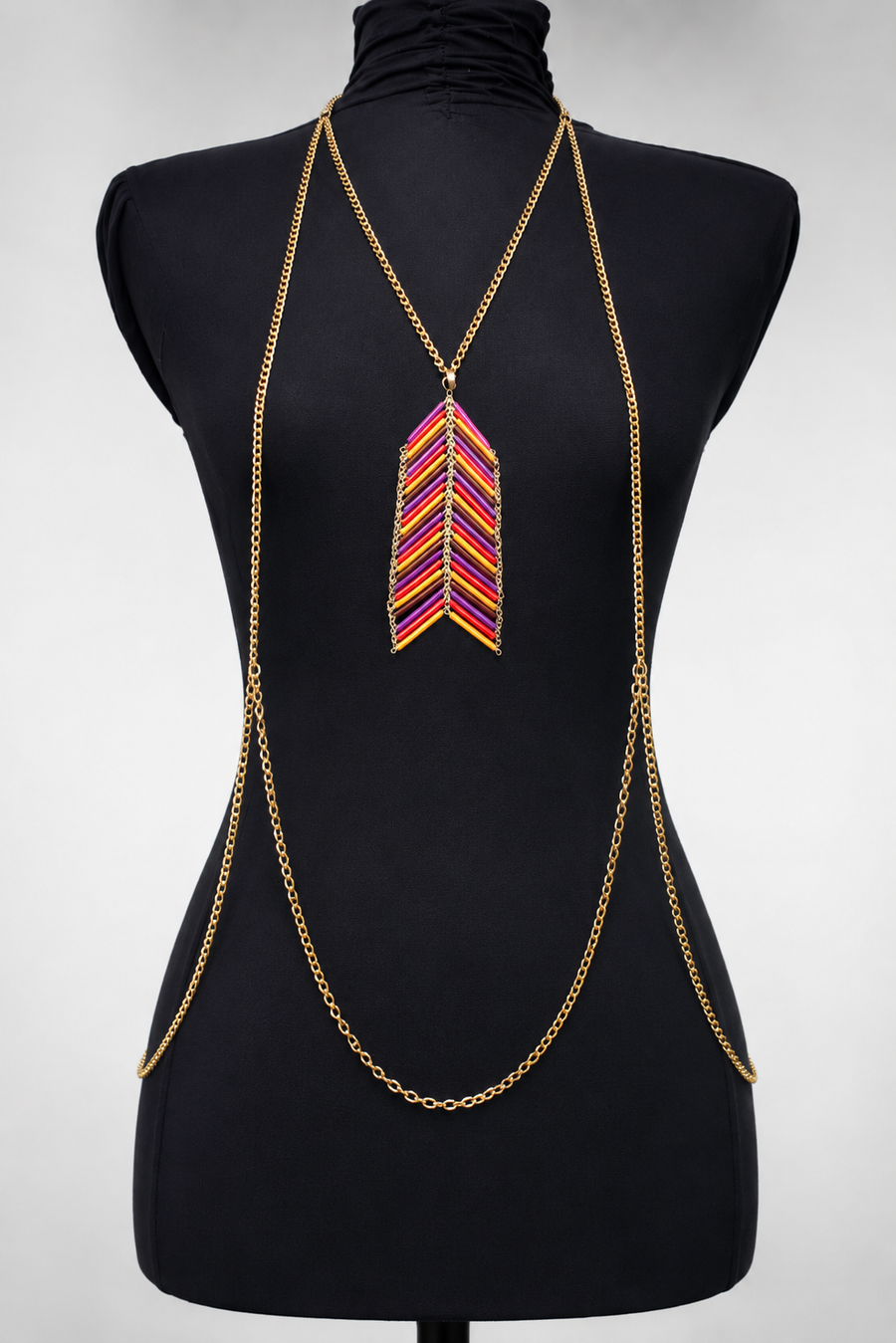 'Nicole' Urban Glam Körperkette