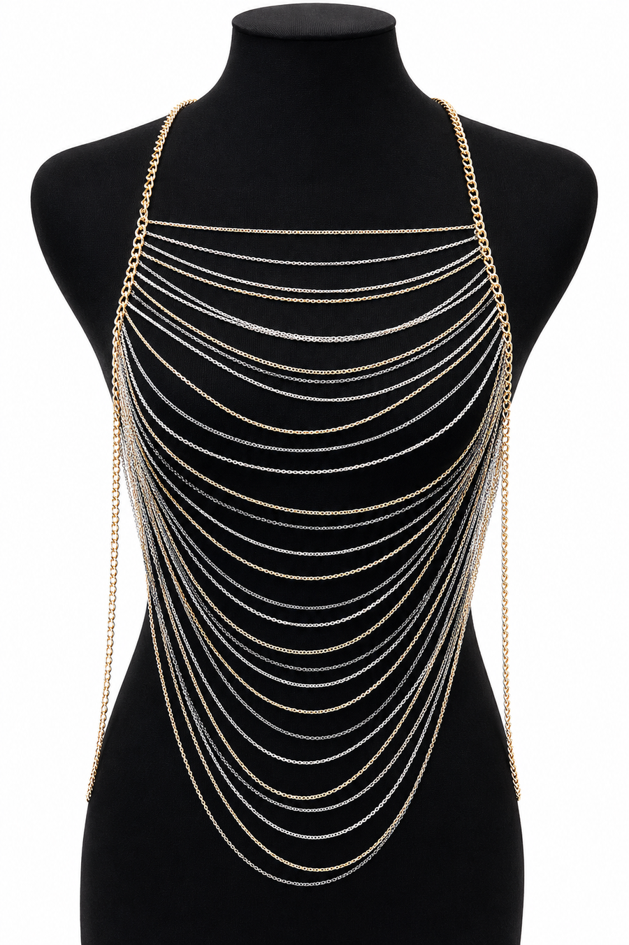 Stylish Long Layered Body Chain