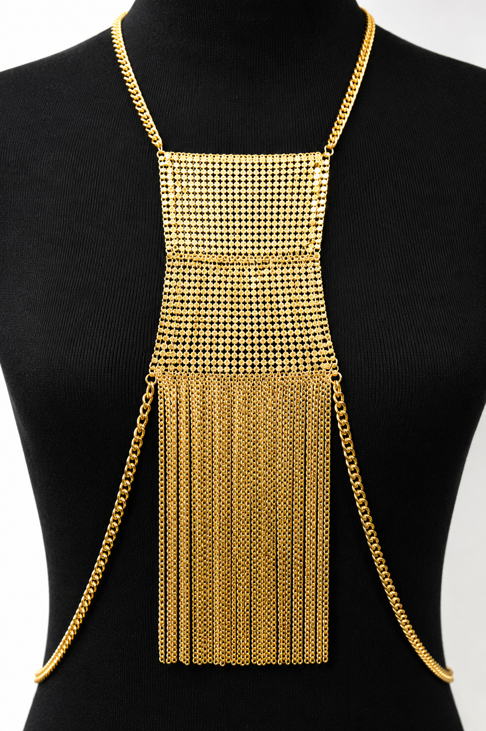 ‘ZARA’ TASSEL BODY CHAIN - GOLD