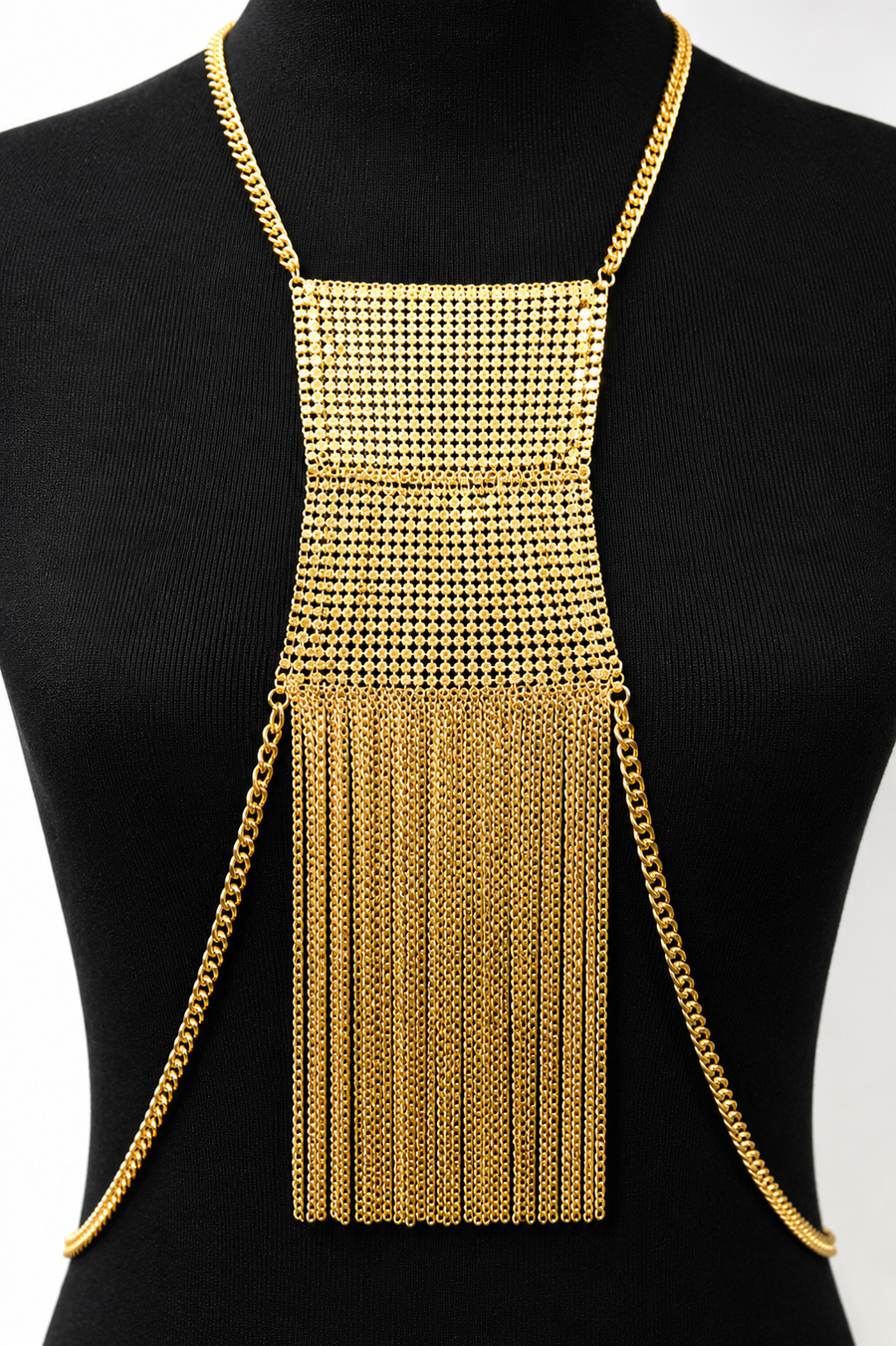 ‘ZARA’ TASSEL BODY CHAIN - GOLD