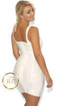 Off-White Cut Out Bandage Dress