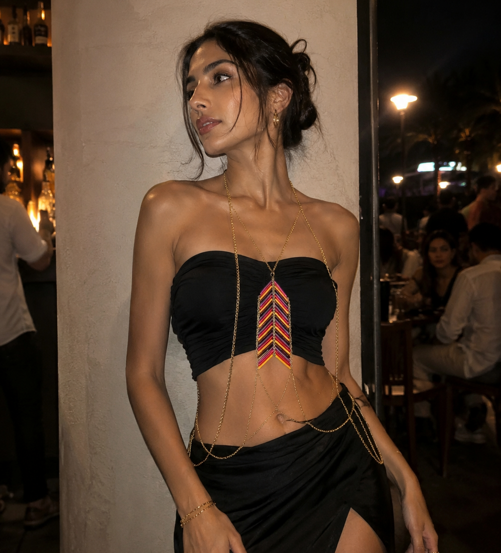 'Nicole' Urban Glam Bodychain