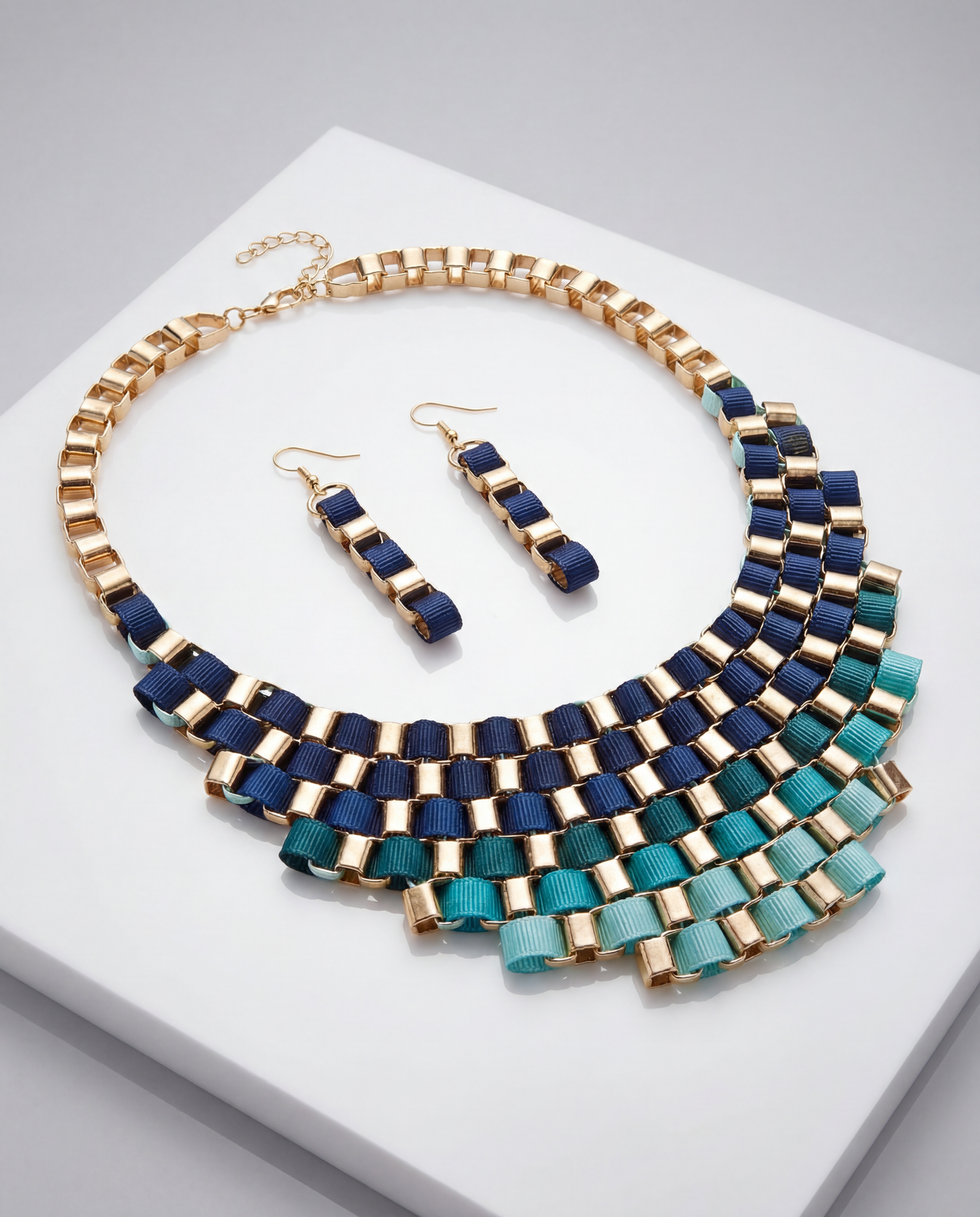 Chunky Multicolor Statement Necklace