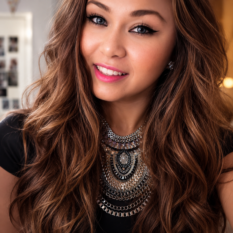 Ethnic Tribal Statement Necklace