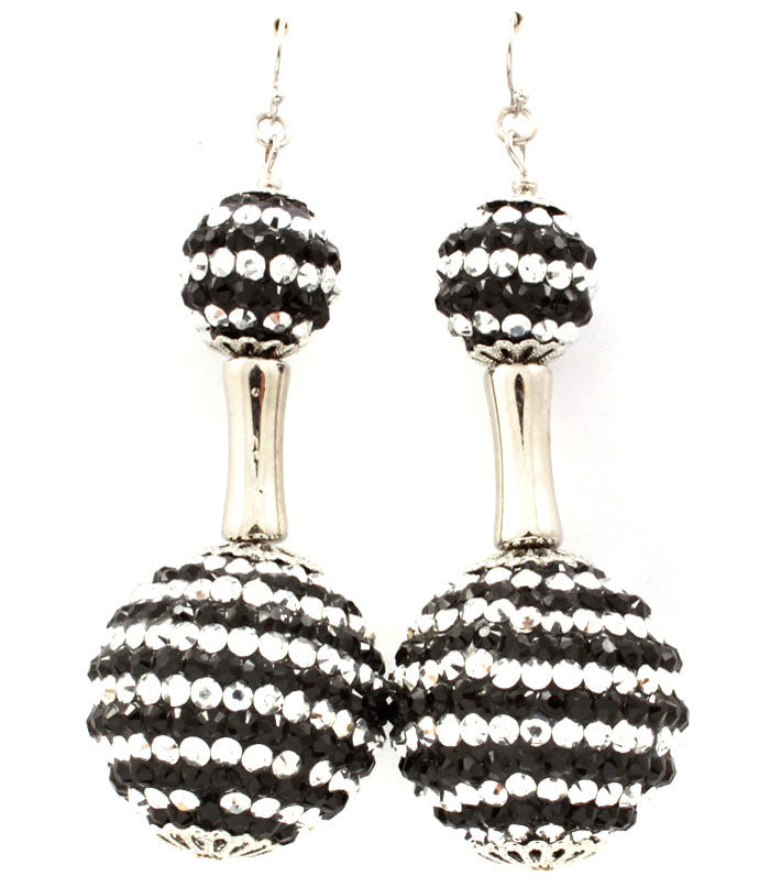 Women Glass Drop Earrings