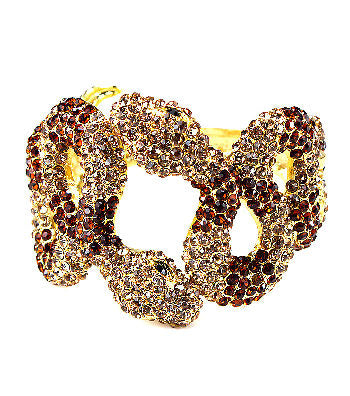 Elegantes Armreif- und Ringset