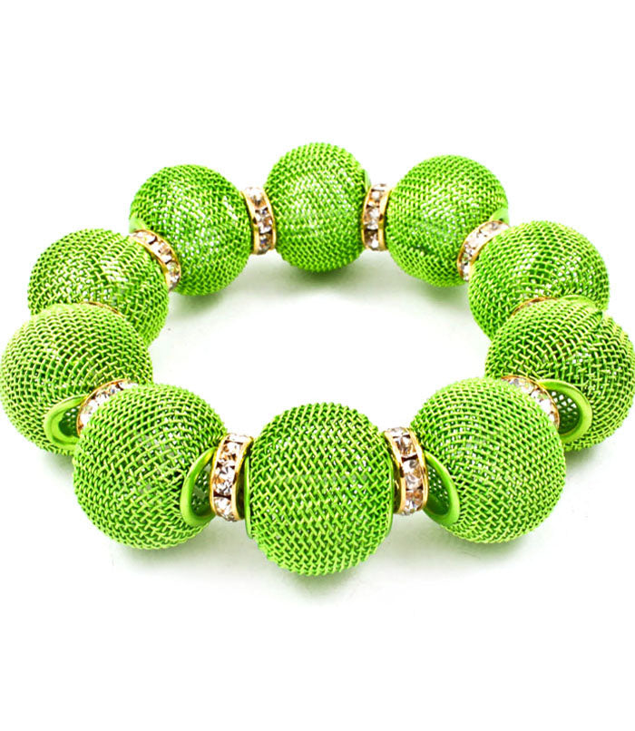 Stylish ball accent bangle from House of Zalex showcasing trendy minimalist fashion jewelry for women