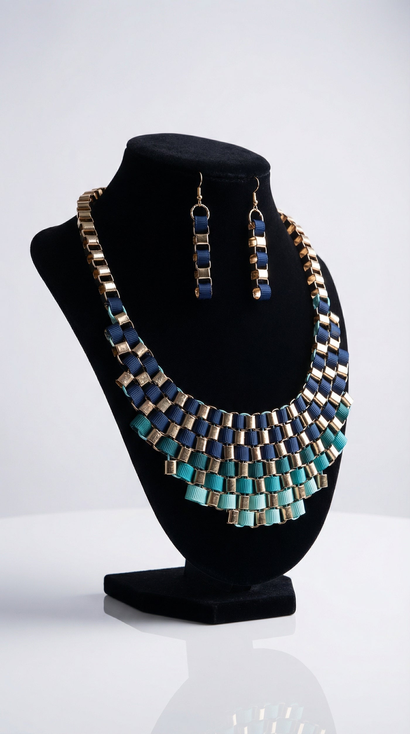 Chunky Multicolor Statement Necklace