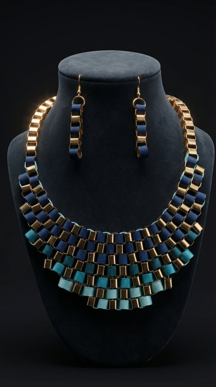 Chunky Multicolor Statement Necklace