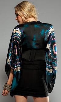 Kimono Style Mini Dress