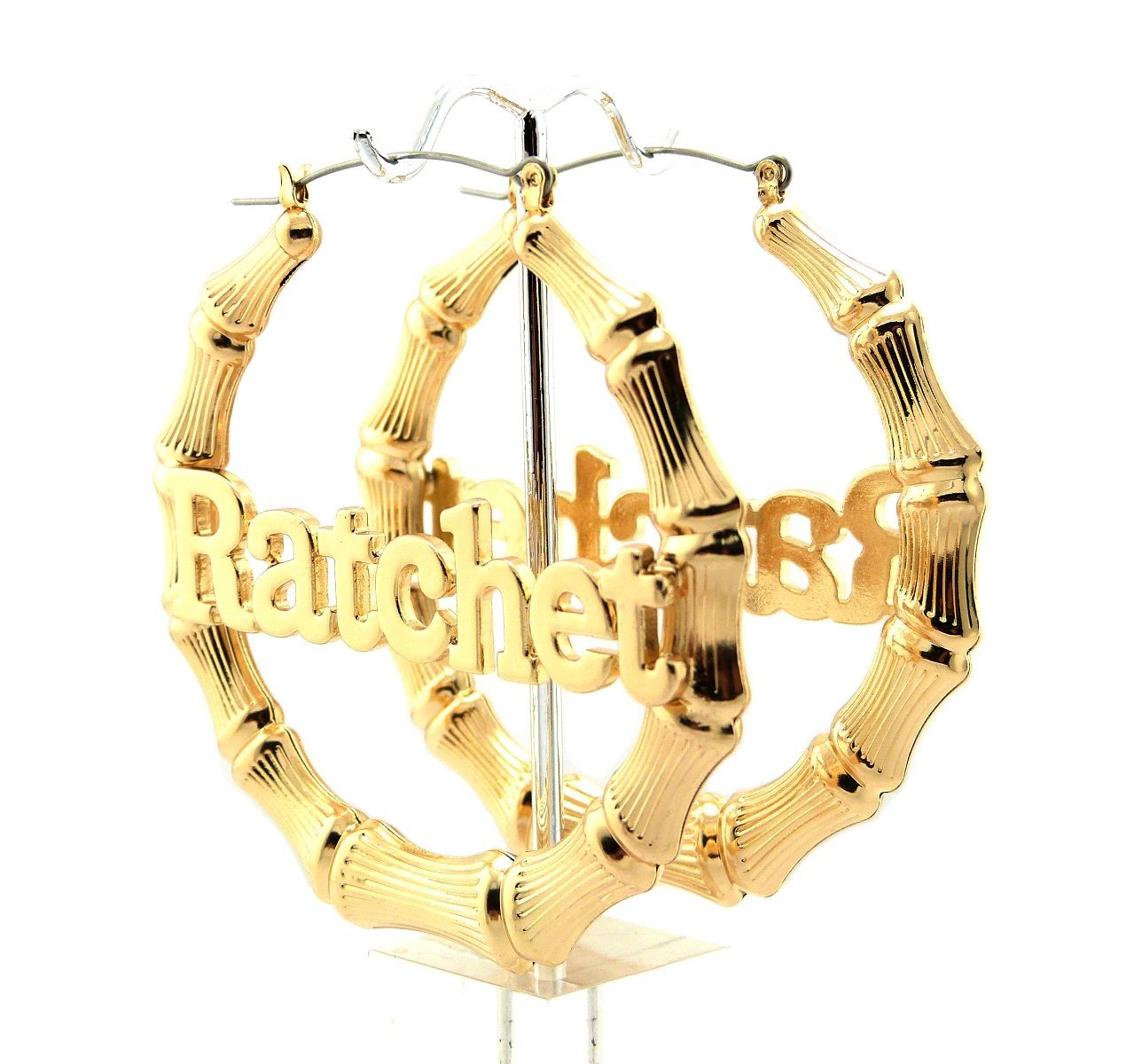 RATCHET Pin-Catch  Silver EARRINGS