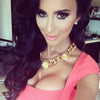 DESIGNER INSPIRED LionHead  Necklace - Gold