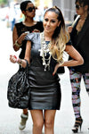 'RIRI' DESIGNER INSPIRED CROSS NECKLACE SET  - GOLD