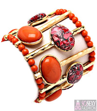 “Jade” Exotic Black Stretch Bracelet