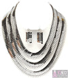 “Monroe” Layered Necklace and Earring Set