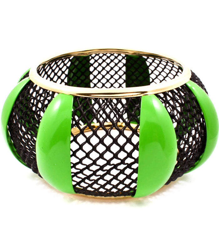 Chunky Bangles  - Green