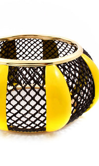 Chunky Bangles  -Yellow