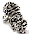 “Tiger” Adjustable Crystal Stud Ring