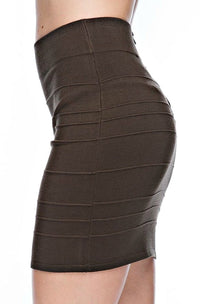 'Danielle'  Bodycon Mini Skirt