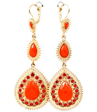 'Princess'   Crystal Couture Drop Earrings