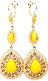 'Princess'   Crystal Couture Drop Earrings