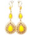'Princess'   Crystal Couture Drop Earrings