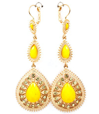 'Princess'   Crystal Couture Drop Earrings