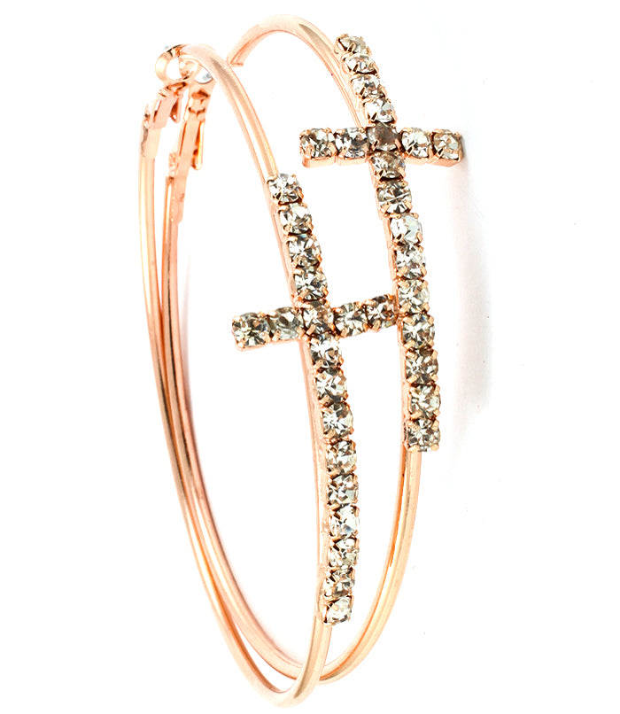 “CASSIE”  CRYSTAL STUDS  EARRINGS