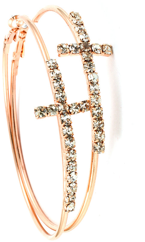 “CASSIE”  CRYSTAL STUDS  EARRINGS