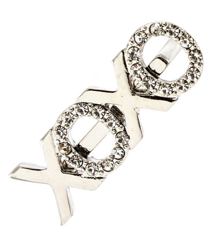 Glam 2 finger "Xoxo" Ring