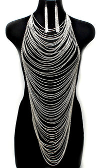 'PARIS' LAYERED BODY CHAIN SET