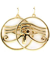"HORUS" FISH HOOK EARRINGS