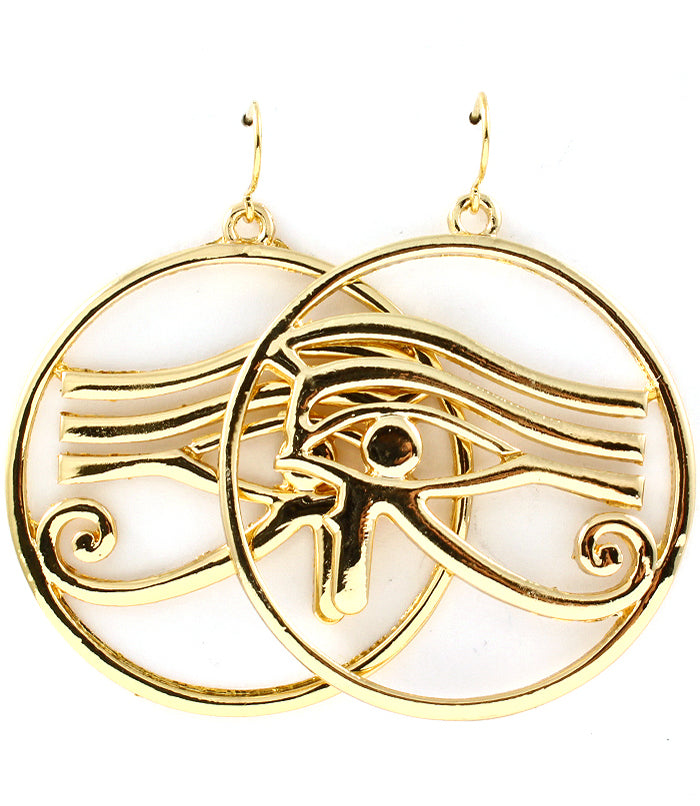 Ohrringe "HORUS" Fischhaken