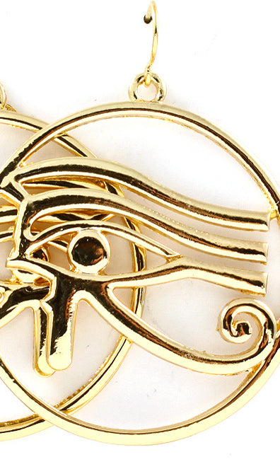 Ohrringe "HORUS" Fischhaken