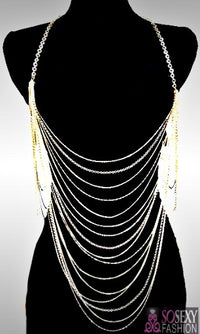 "Elona" Layered Body Chain