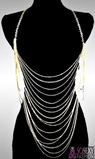 "Elona" Layered Body Chain