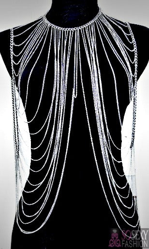 "Lindsay" Layered Body Chain Halskette Schmuck