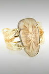 'KIM' Leaf design bracelet