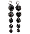 BasketBall Wives Fireball Crystal Studs Earring